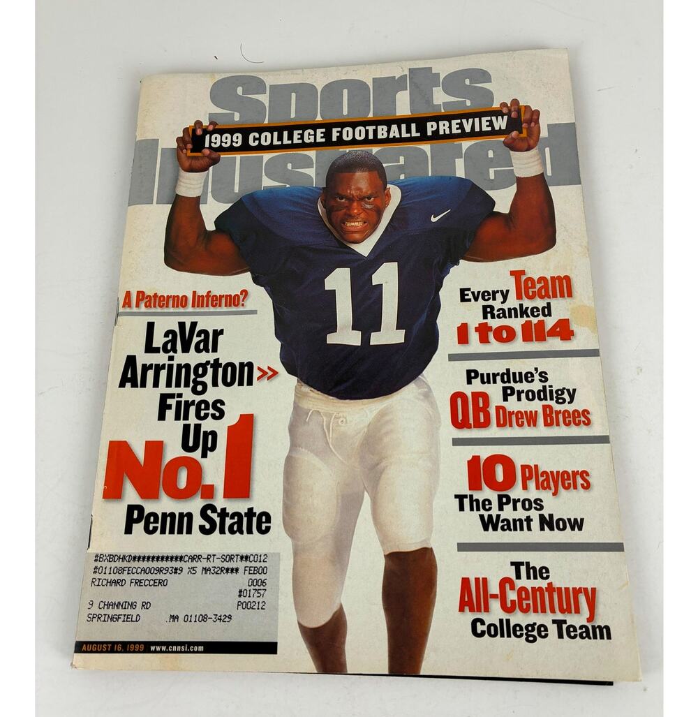 Sports Illustrated College Preview 1999 Penn St. LaVar Arrington Vol. 91 #6